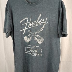 *3/$25* Hurley Gray Tee. XL.            B10